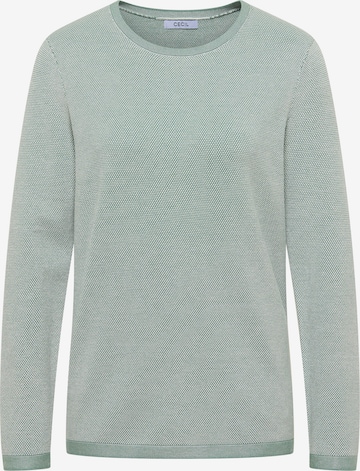 CECIL Sweater in Green: front