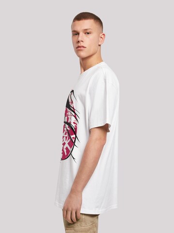 T-Shirt 'Japanese Styles' F4NT4STIC en blanc