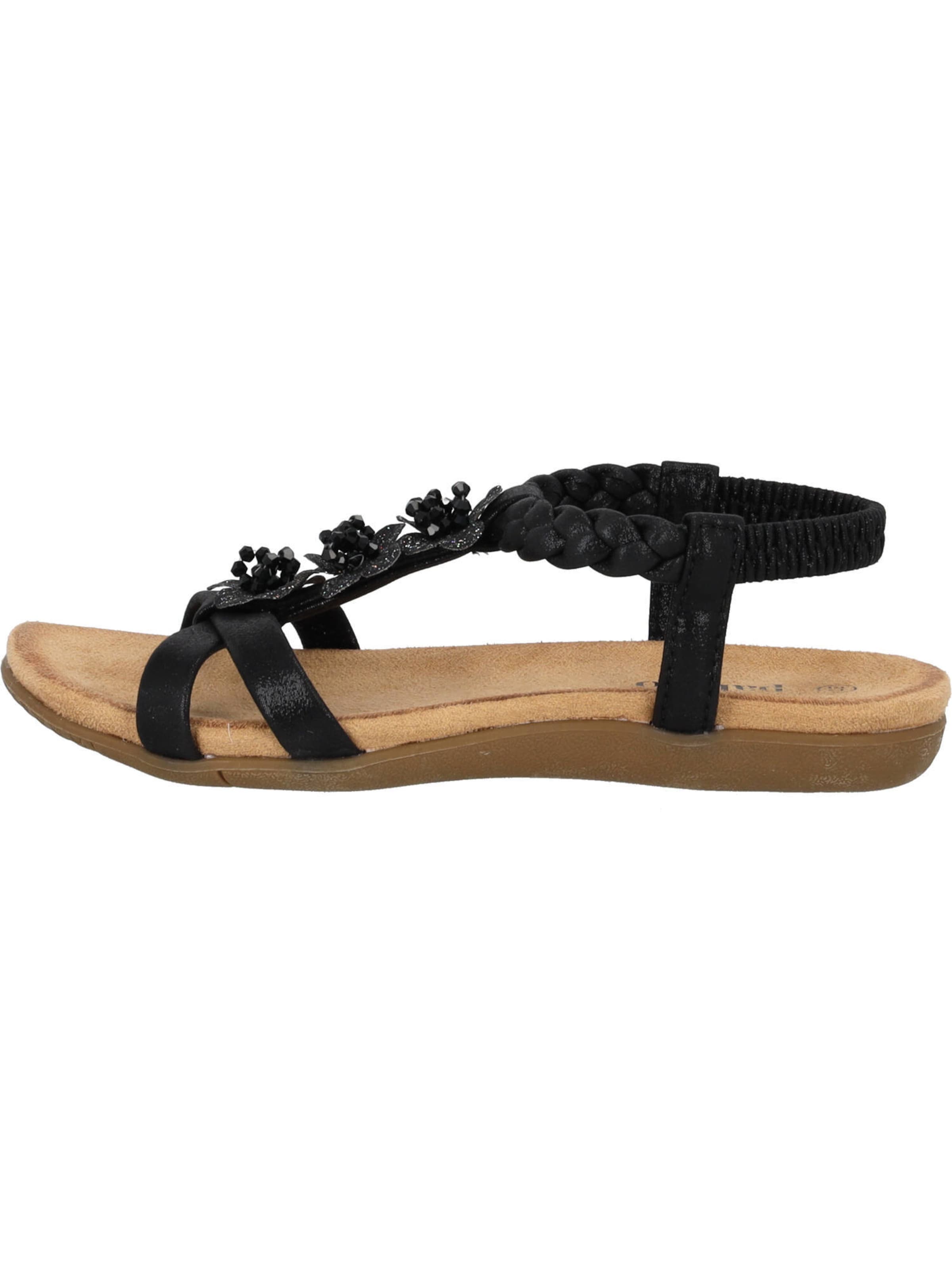 Palado Sandalen met riem 'Grebella' in Zwart