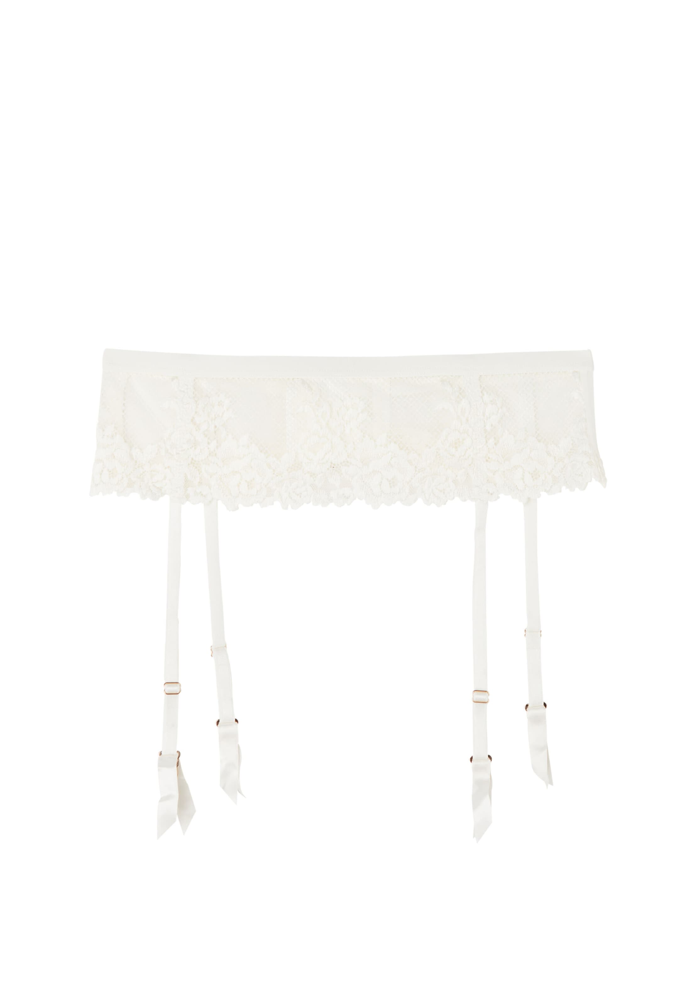 INTIMISSIMI Garter Belt in White: front