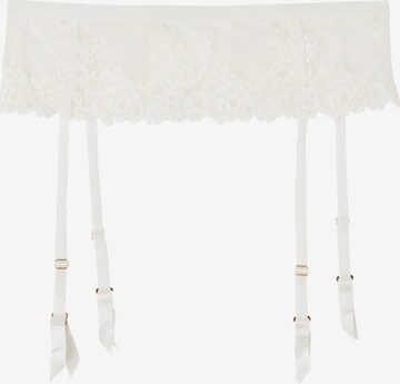 INTIMISSIMI Garter Belt in White: front