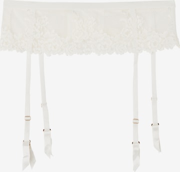 INTIMISSIMI Garter Belt in White: front