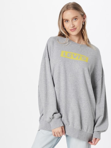 LEVI'S ® Sweatshirt 'Graphic Prism Crew' in Grau: predná strana