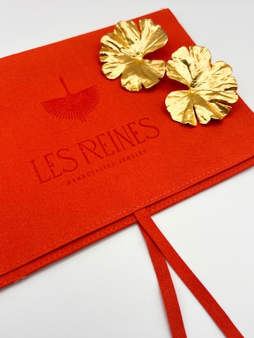 Boucles d'oreilles 'Flora Rise' Les Reines en or