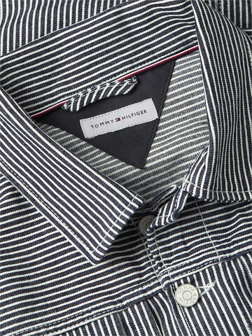TOMMY HILFIGER Tussenjas in Blauw