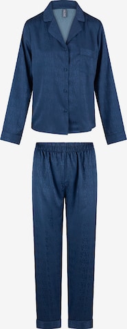 LingaDore - Pijama em azul: frente