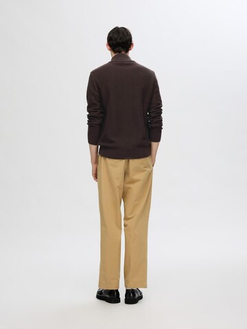 SELECTED Sweater 'SLHAxel' in Brown