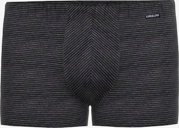 Ammann Boxer shorts ' Jeans Single ' in Grey: front