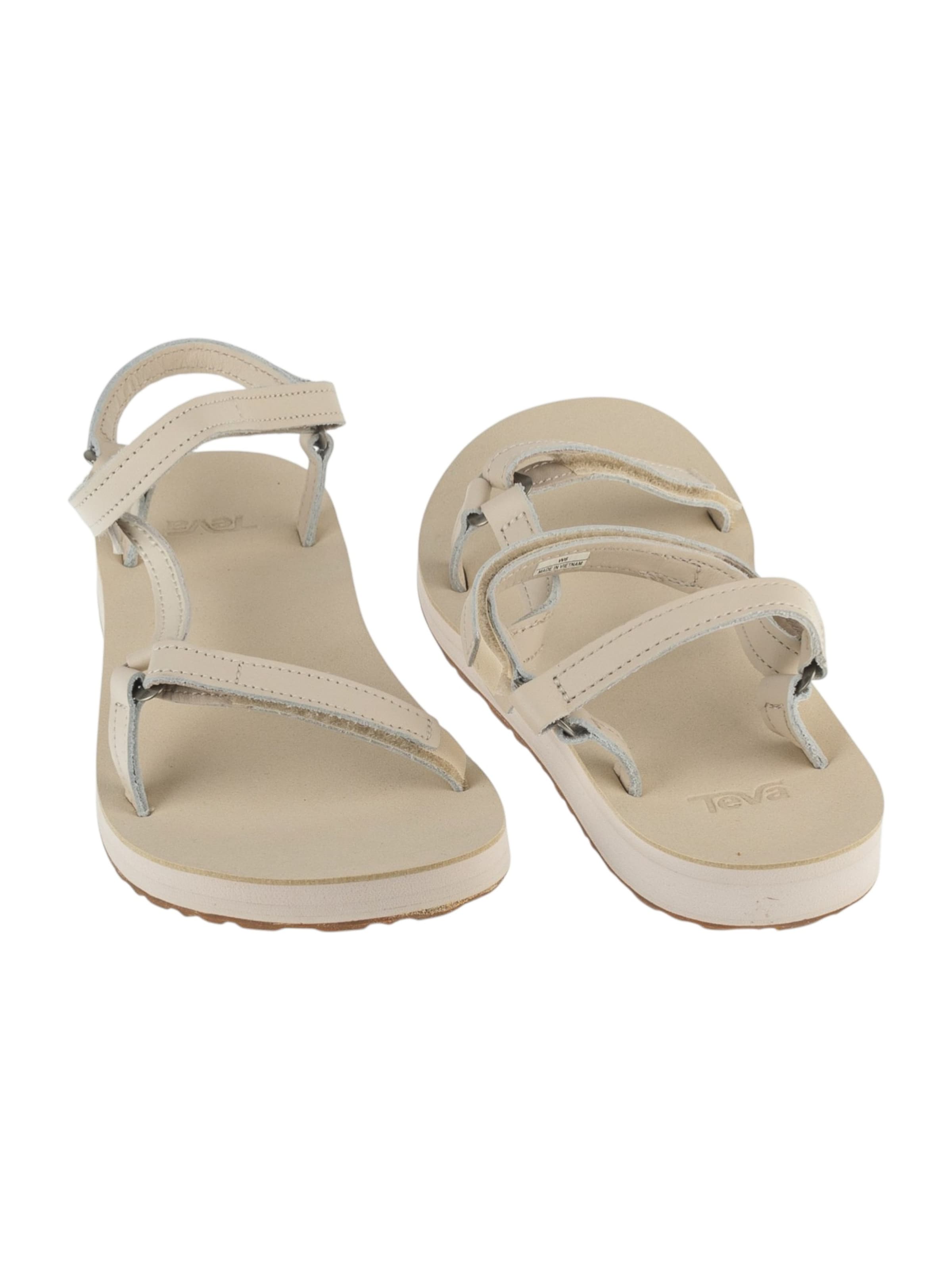 TEVA Strap sandal 'Teva W Original Universal Slim Leather Sandals' in Beige