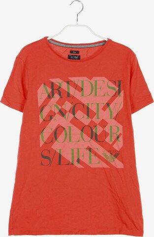 Armani Jeans T-Shirt M in Orange: predná strana