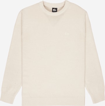 QUIKSILVER Sweatshirt in Weiß: Vorderseite