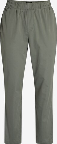 BRUUNS BAZAAR Loosefit Chino 'Ric Clark' in Groen: voorkant