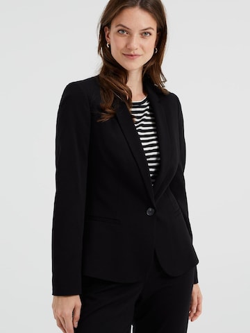 WE Fashion - Blazer en negro: frente