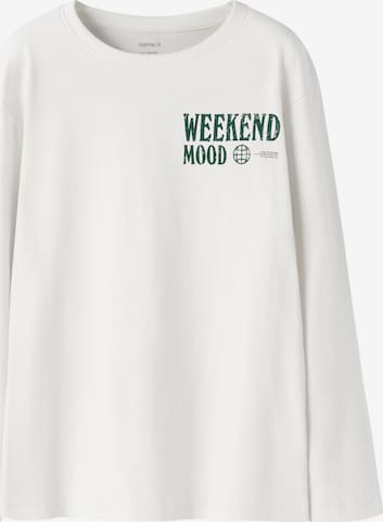 NAME IT - Camiseta 'NKMLOWEN' en blanco: frente