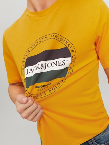 JACK & JONES - Camisa 'CODYY' em laranja