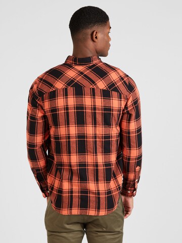 Regular fit Camicia 'COZY' di JACK & JONES in arancione