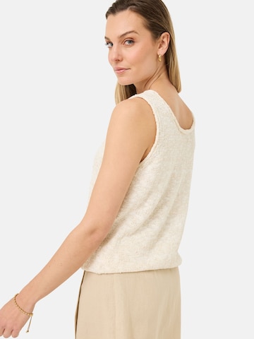 Tamaris Gebreide top in Beige