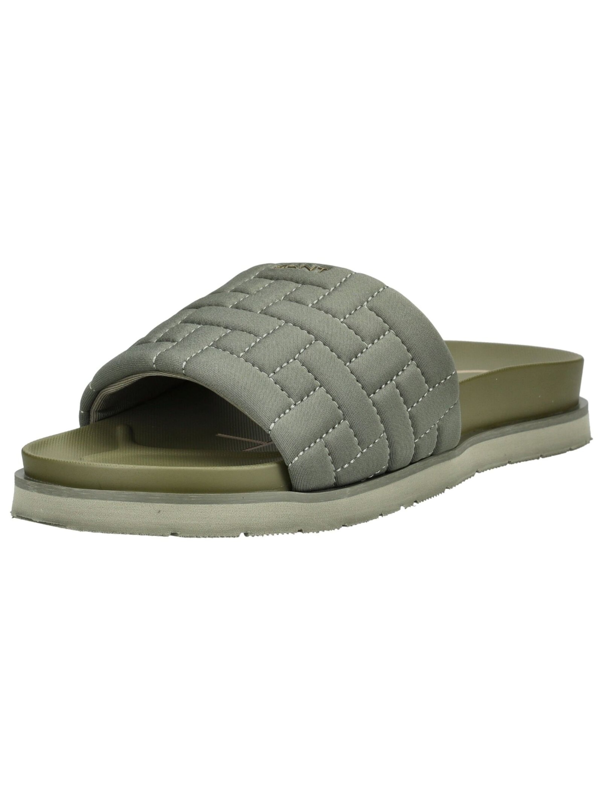 GANT Muiltjes in Groen: voorkant