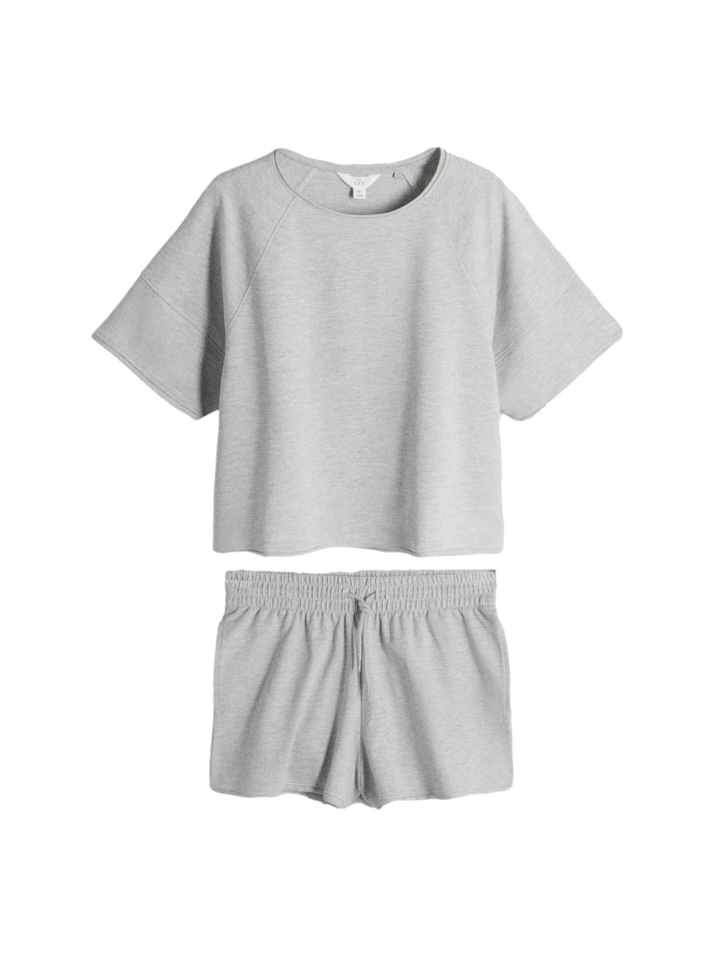 The Set Брючный костюм в Серый: спереди