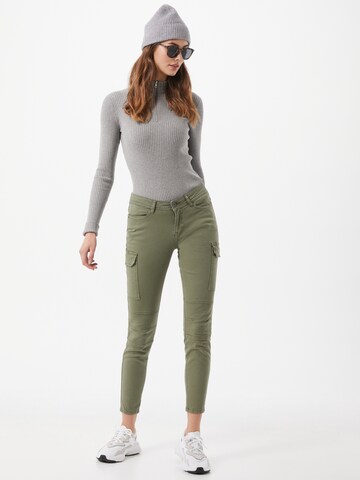 Sublevel - Skinny Pantalón vaquero cargo en verde