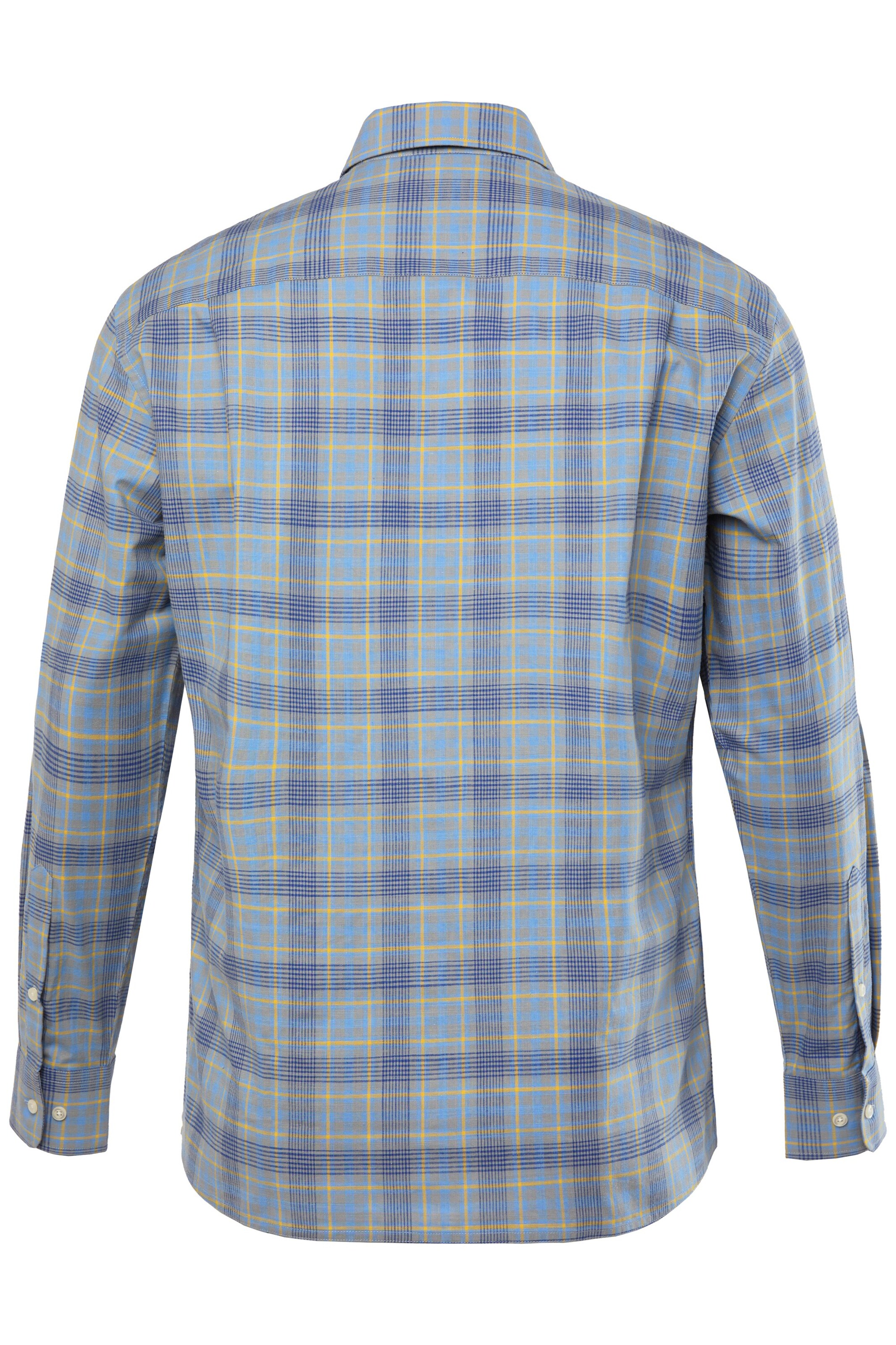 Boston Park Comfort fit Overhemd in Grijs