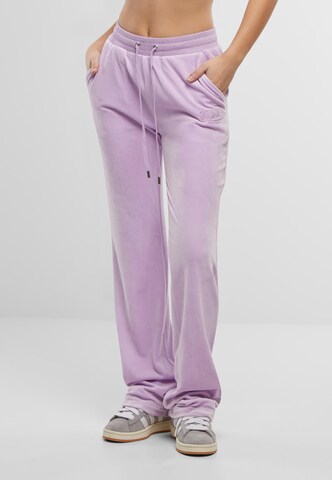 regular Pantaloni 'Elya' di Von Dutch Originals in lilla: frontale