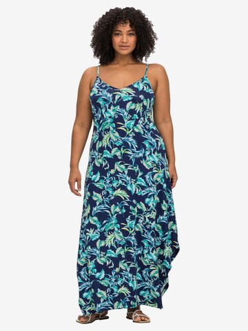 SHEEGO Beach Dress in Blue: front