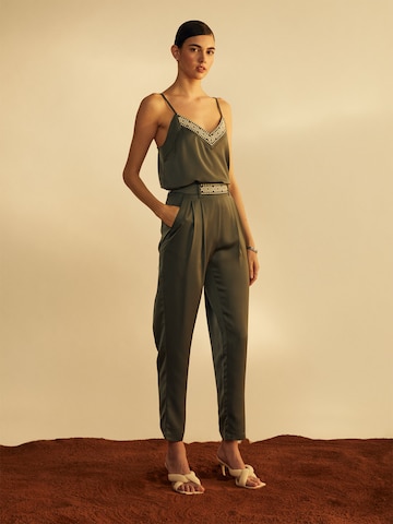 Regular Pantalon à plis 'Giulia' Guido Maria Kretschmer Women en gris