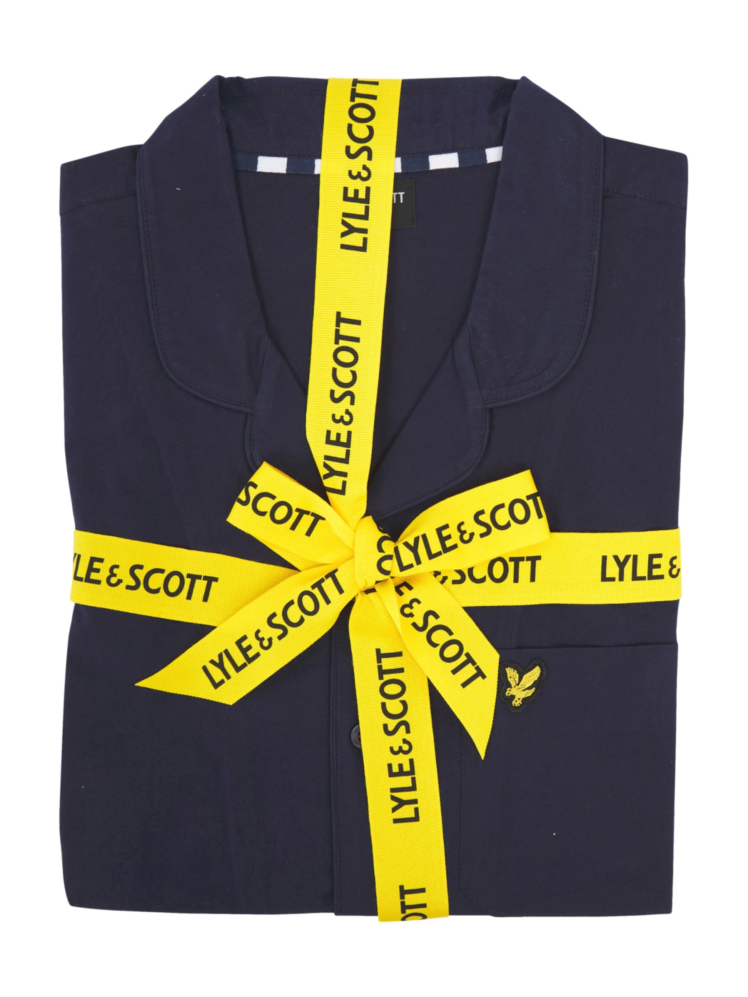 Pyjama court 'Riley' Lyle & Scott en bleu
