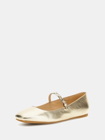 GUESS Ballet Flats 'Leyla' in Gold