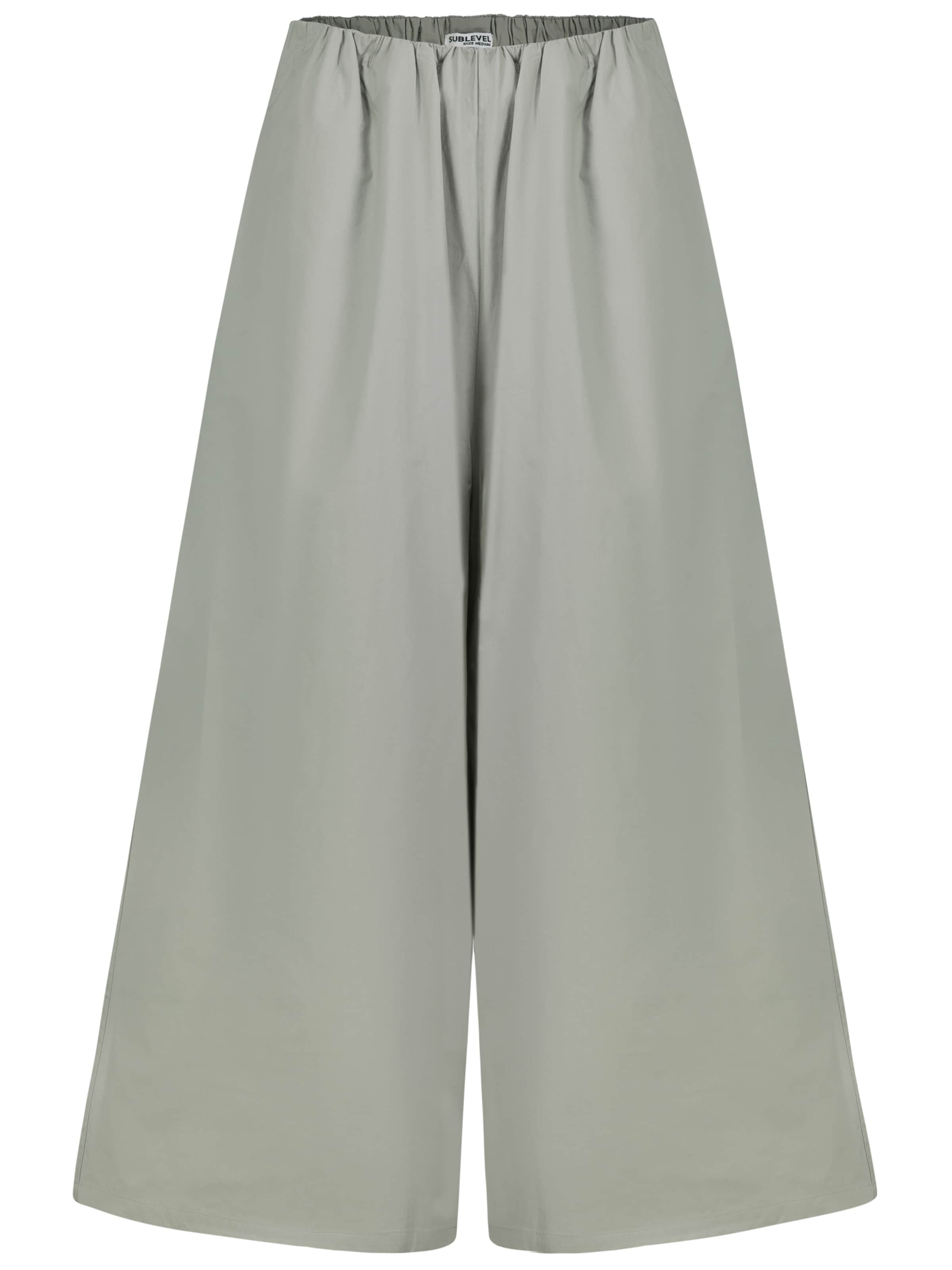 Sublevel Wide leg Trousers in Grey: front