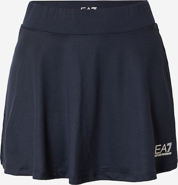 EA7 Emporio Armani Sports skirt in Blue: front