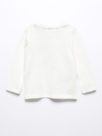 MANGO KIDS Shirt 'PAWORLD' in Weiß