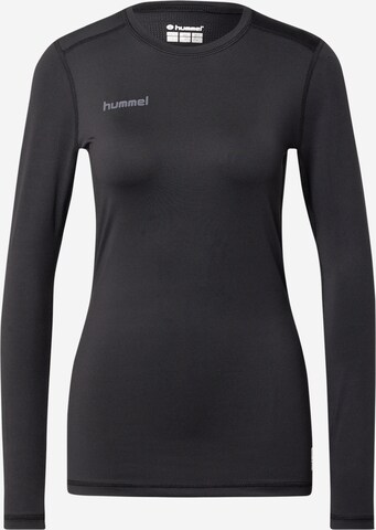 Hummel Performance Shirt in Black: front