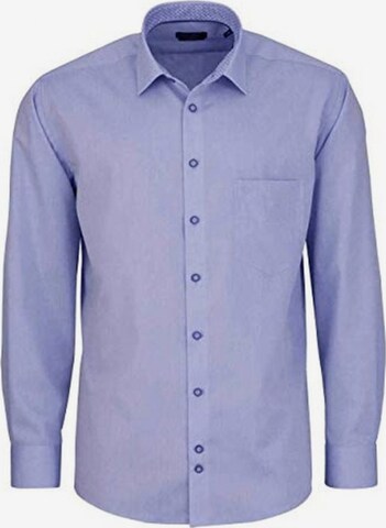 Hatico Regular Fit Hemd in Blau