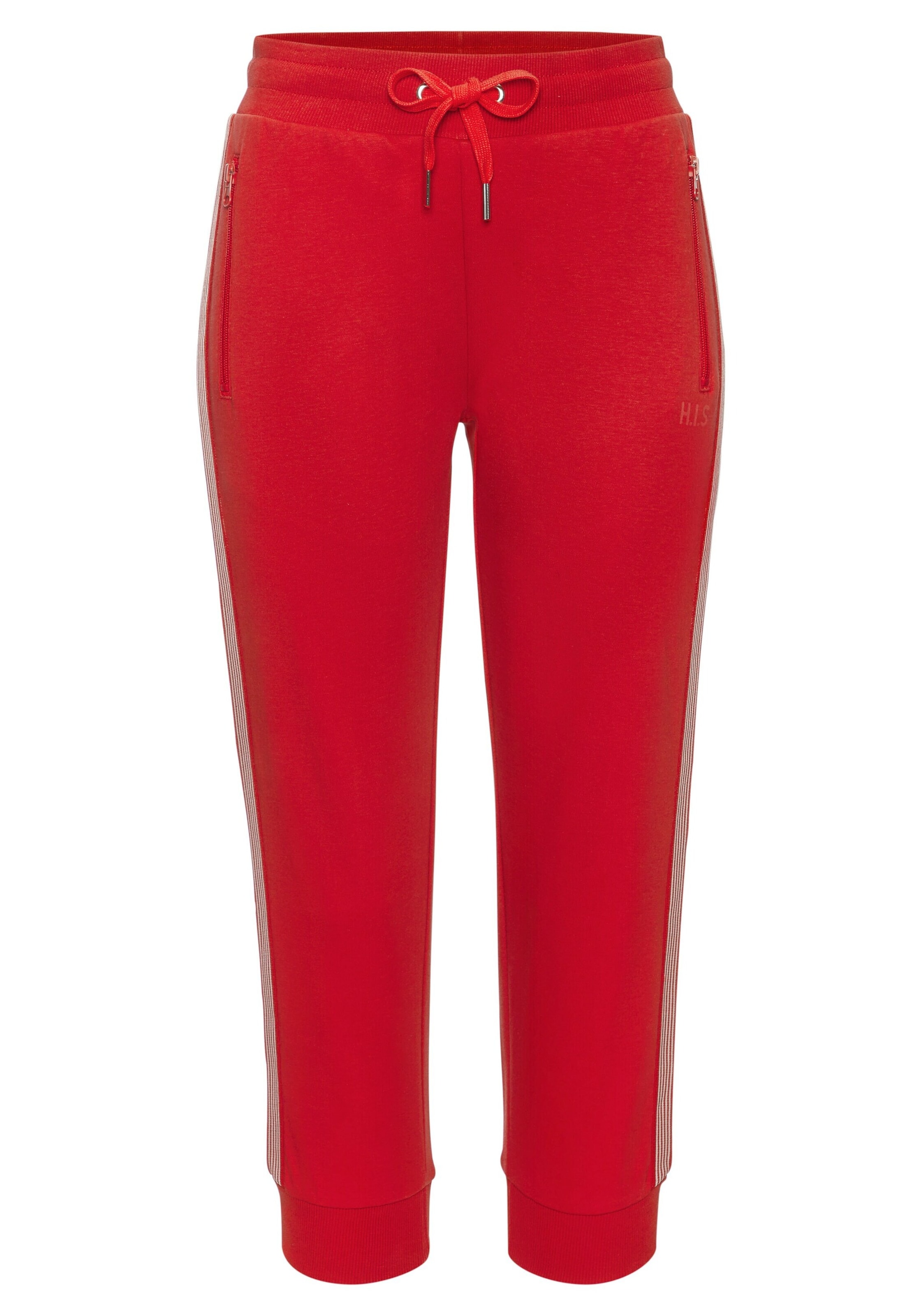 H.I.S Slim fit Pants in Red: front