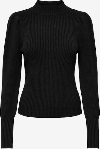 ONLY Пуловер 'Katia' в черно: отпред