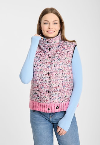 Frieda & Freddies Vest in Mixed colors: front