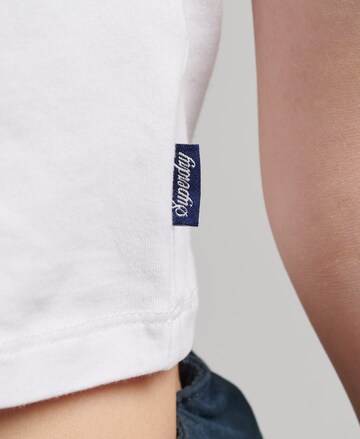 T-shirt Superdry en blanc