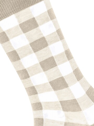 BURLINGTON Socken 'Vichy'‌‌‌‌‌‌‌ in Beige