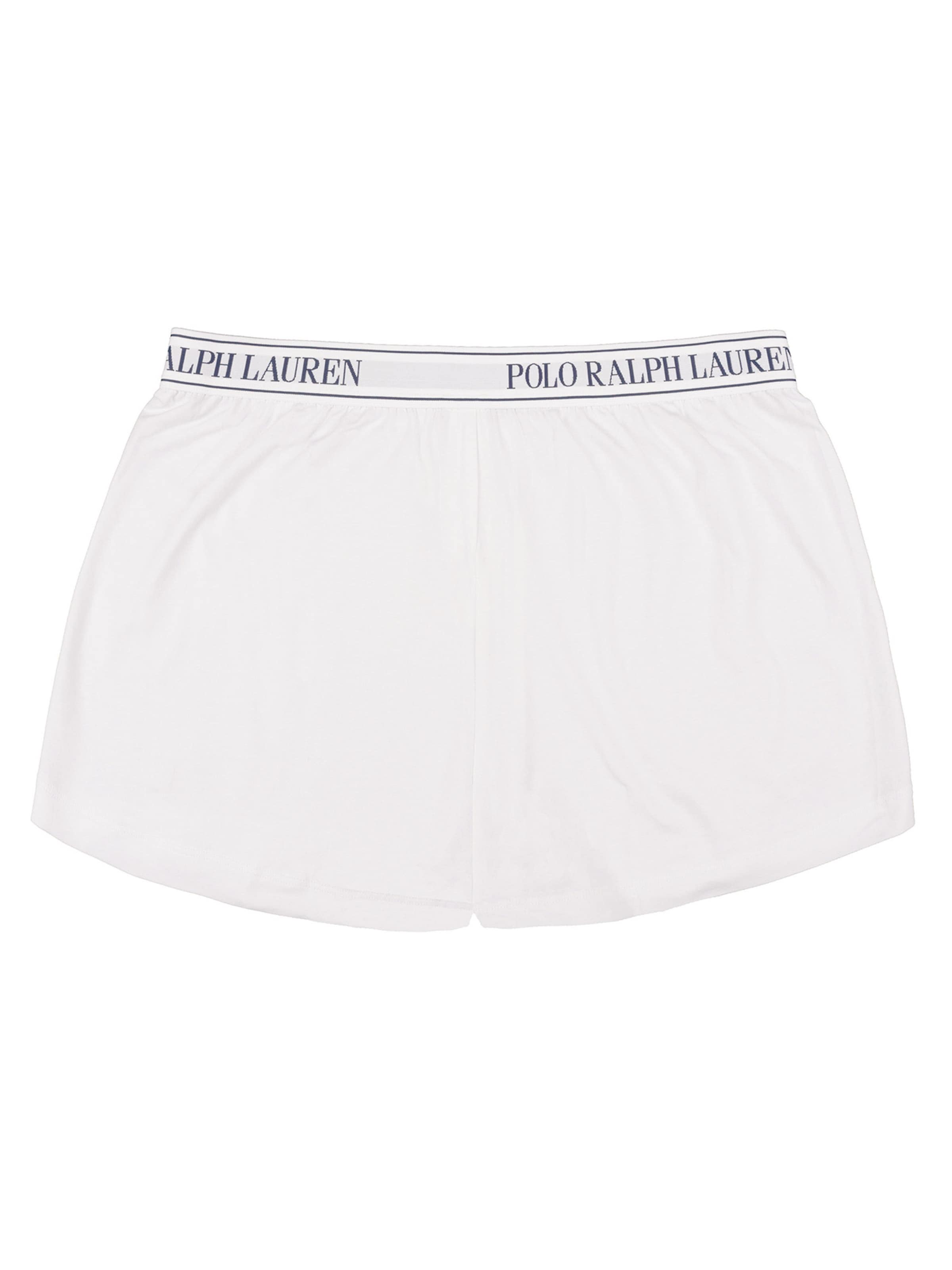 Polo Ralph Lauren Loosefit Broek ' Polo Essentials ' in Wit