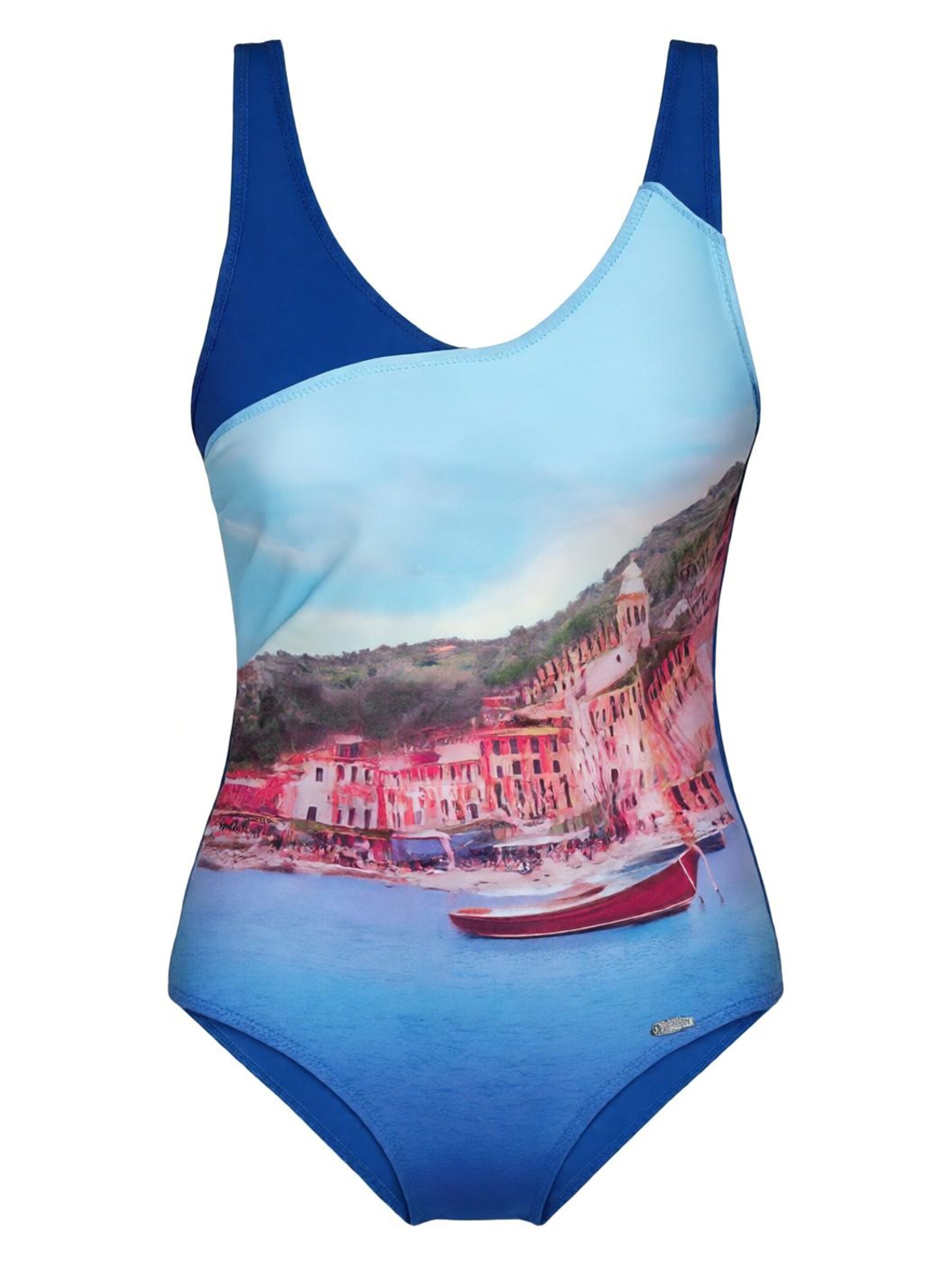 Push-up Costume intero 'Daniella M-555 (3)' di Marko in blu: frontale