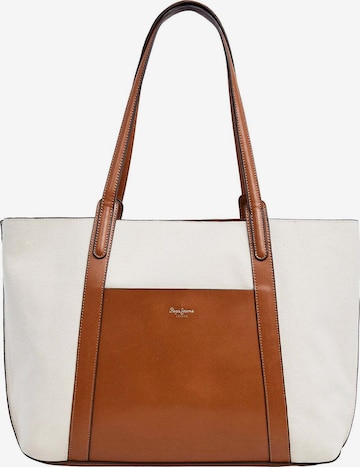 Pepe Jeans Handtas 'AUDREY TALE' in Bruin: voorkant