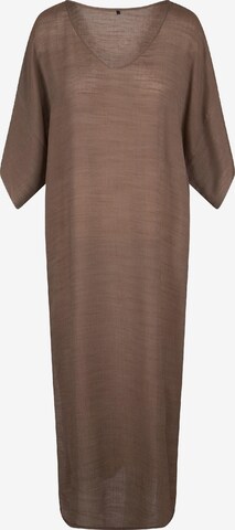 LingaDore Swimsuit Dress in Brown: front