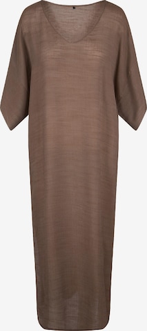 LingaDore Swimsuit Dress in Brown: front