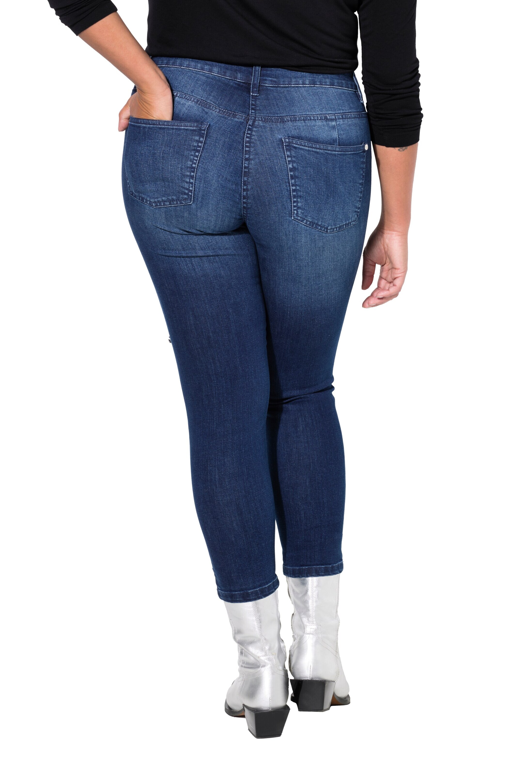 Angel of Style Slim fit Jeans in Blue