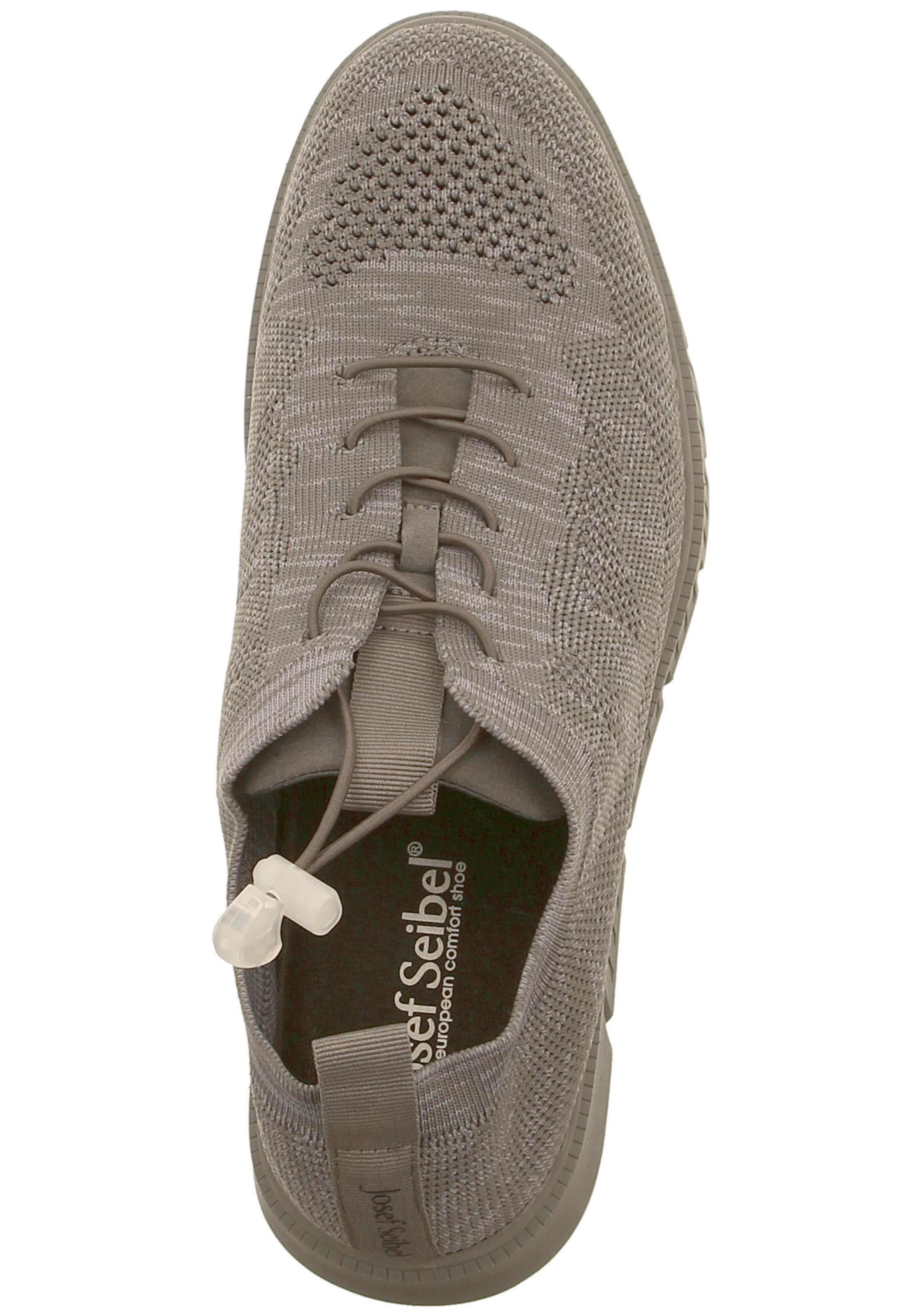 JOSEF SEIBEL Sneaker 'FALKO KNITTED' in Grau