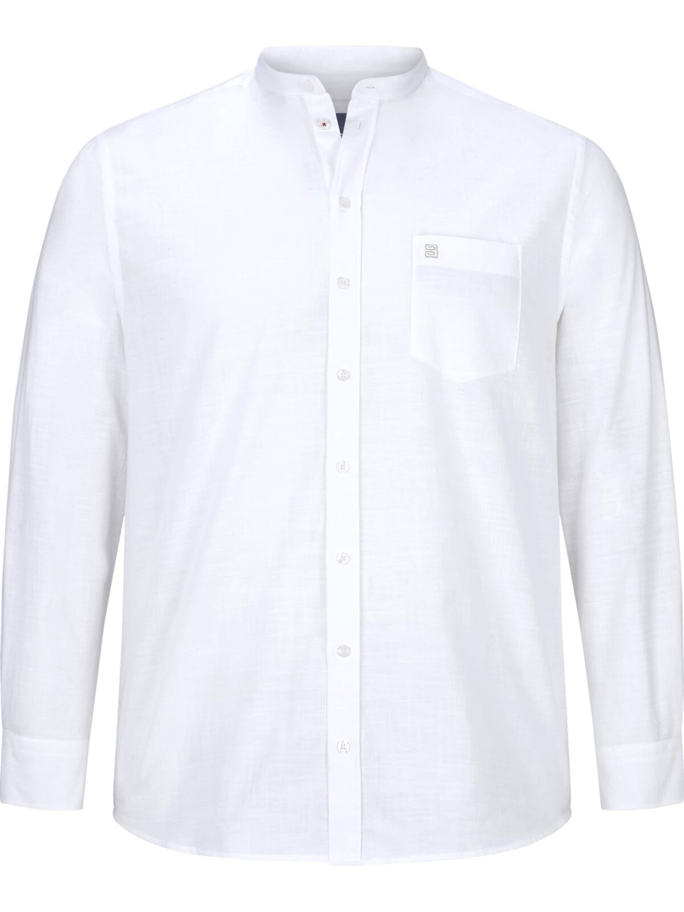 BABISTA Button Up Shirt in White: front