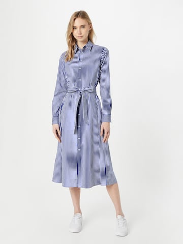 Robe-chemise Polo Ralph Lauren en bleu : devant