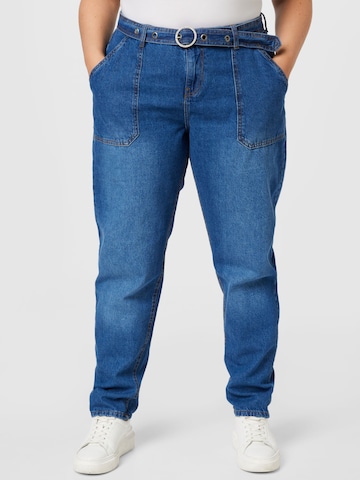 Zizzi Jeans 'SAGA' in Blauw: voorkant